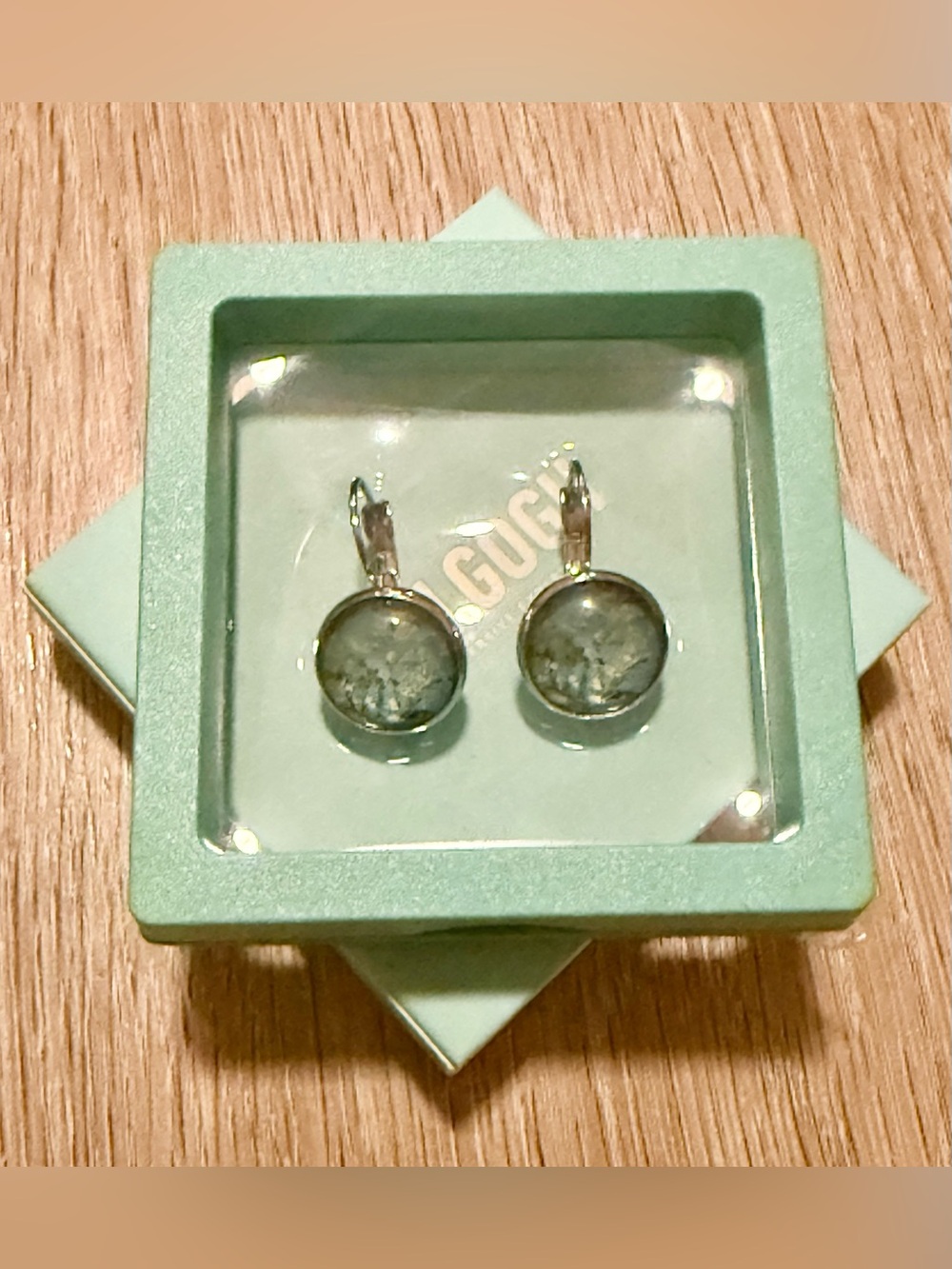 Almond Blossom inspired by Van Gogh- Sterling Silver Earrings